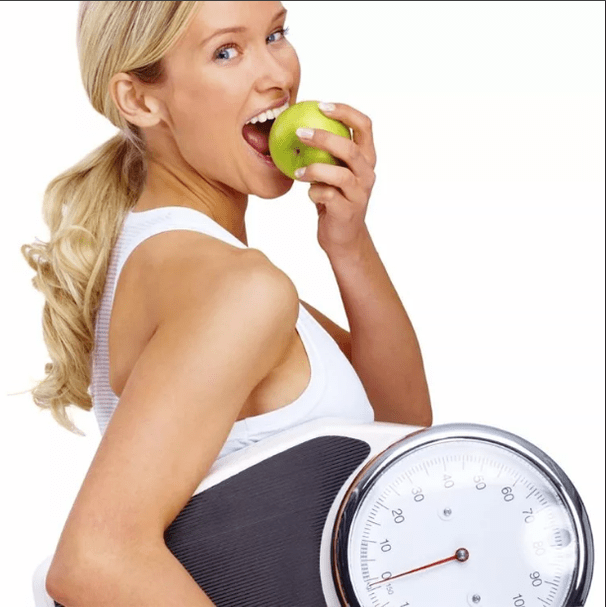 We lose weight properly