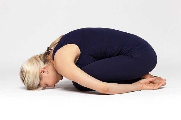 Child's attitude (Balasana)