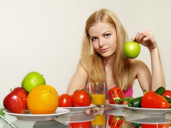 For weight loss, touch the vegetables