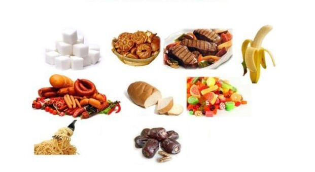 forbidden foods in a diet