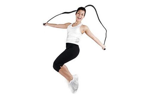 rope exercises for weight loss in the abdomen and sides